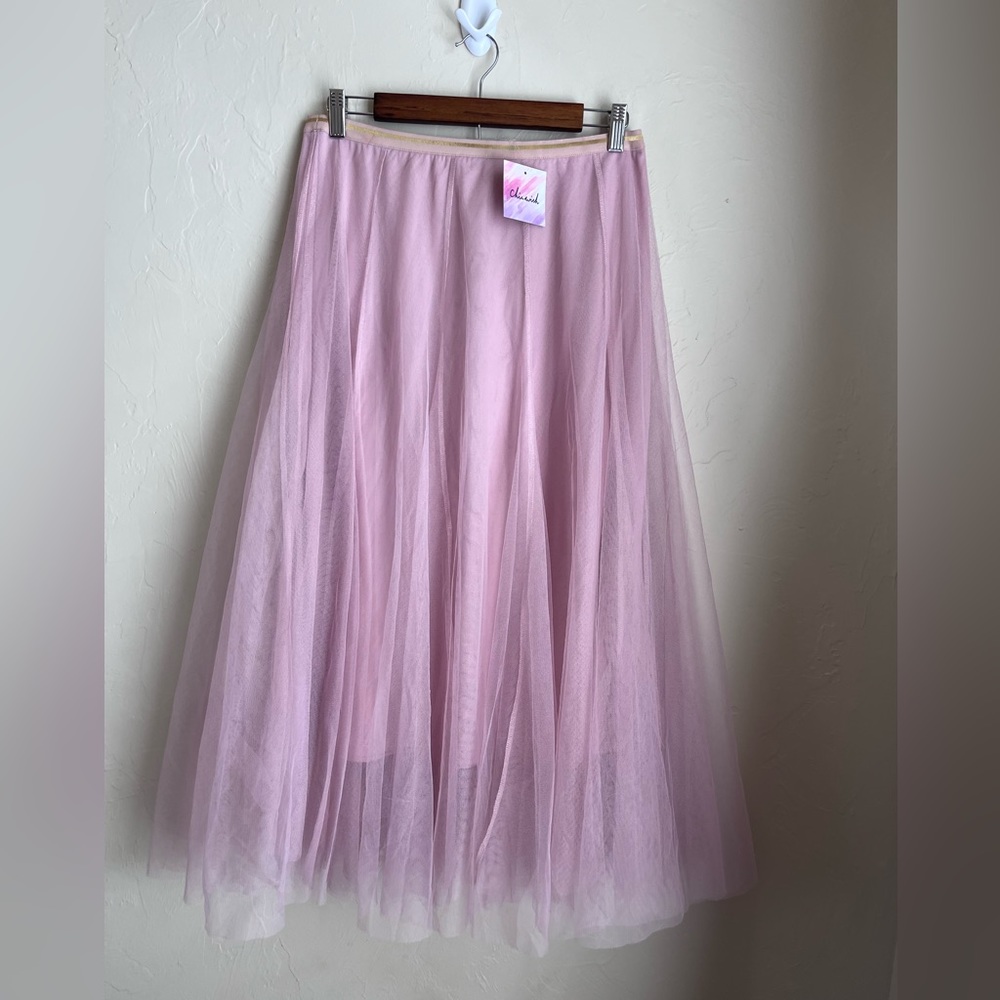Chic wish pink skirt size l/xl